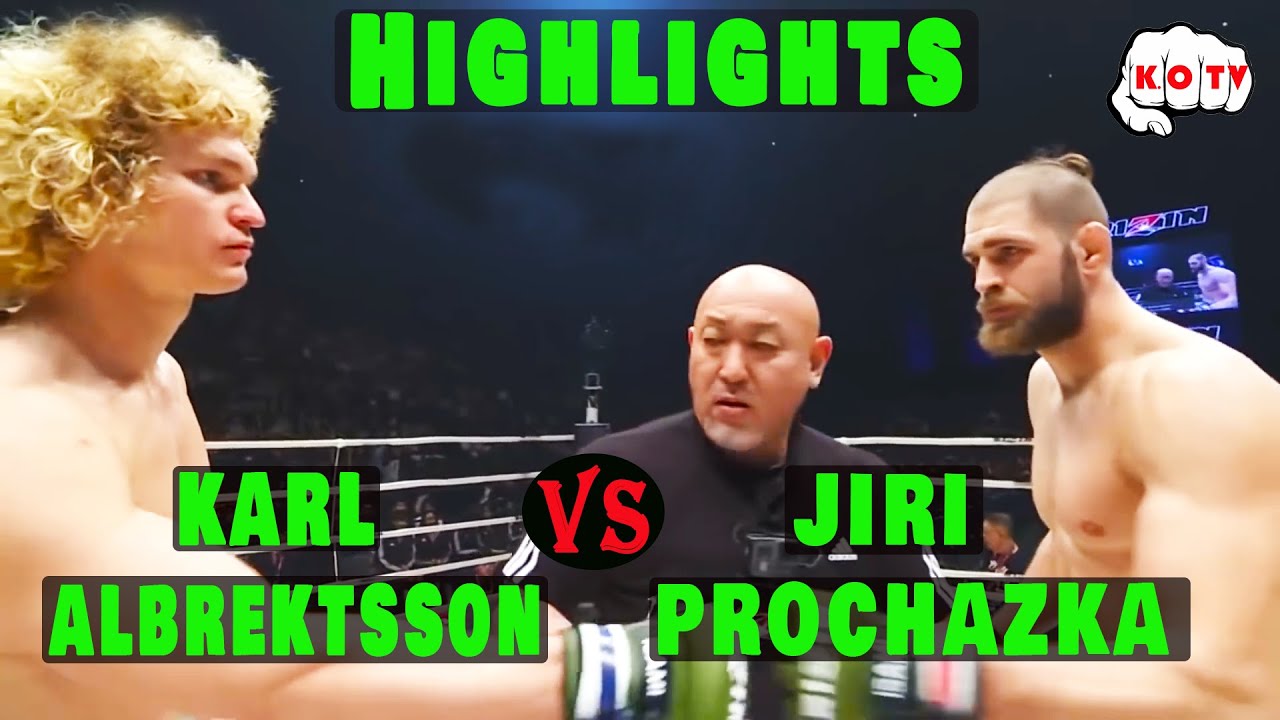 Jiri Prochazka Vs Karl Albrektsson Highlights | Knockout