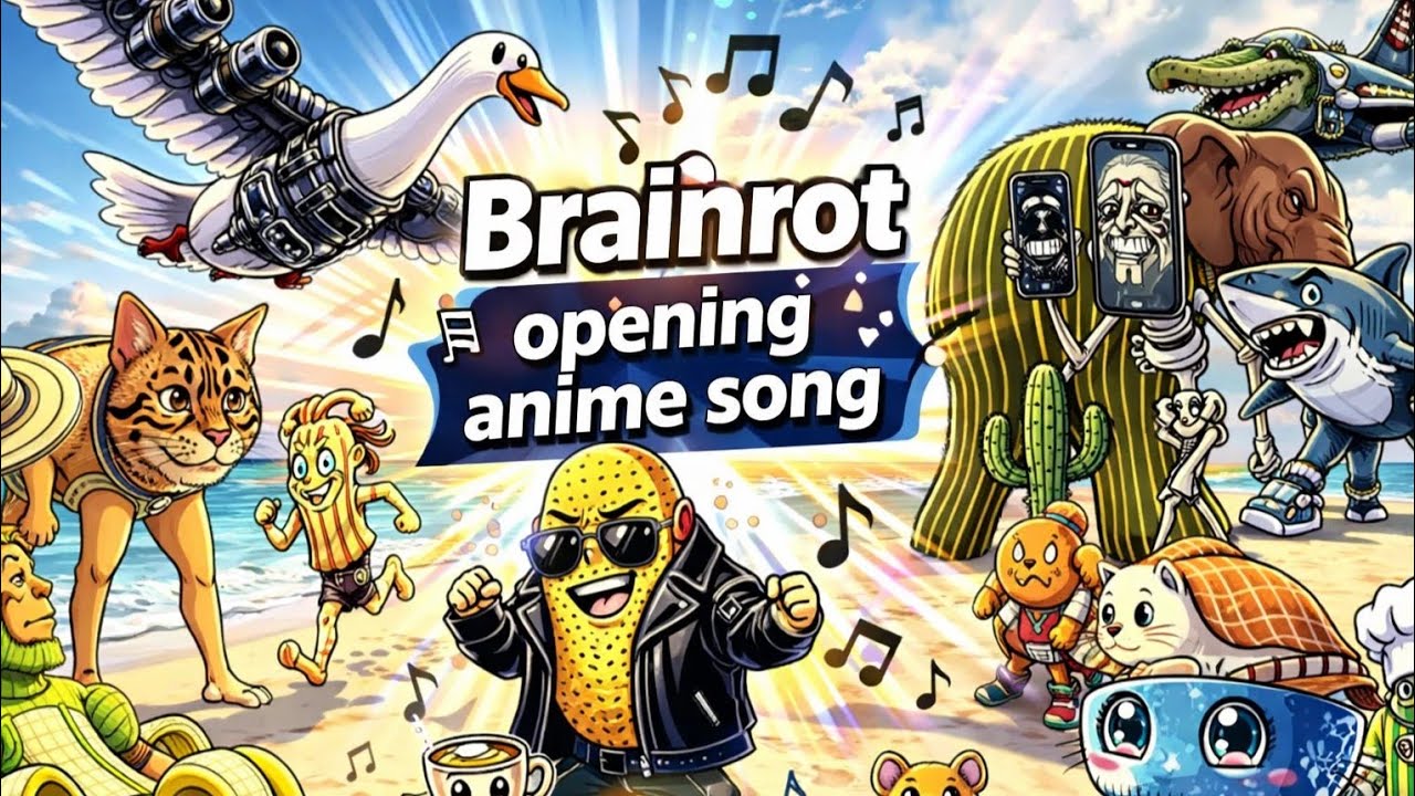 Brainrot Anime OP | Official Music Video (2026)
