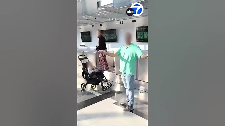 Woman rages at airline staff after reportedly missing flight