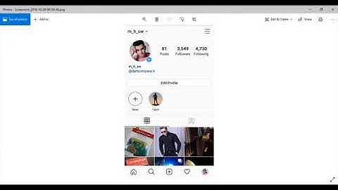طراحی قالب پروفایل اپلیکیشن اینستاگرام با html و css
