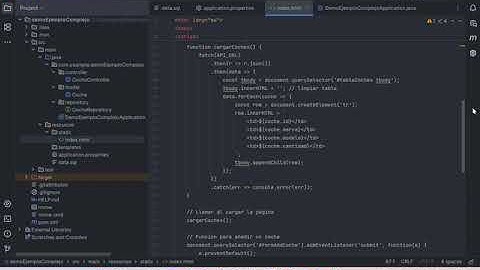 Tutorial Bases de datos H2 embebidas con Spring Boot
