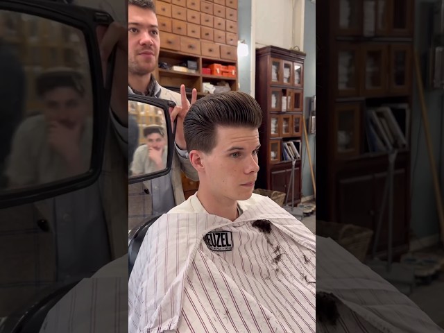 A Pompadour demo at The Old School
