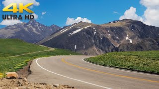 Rocky Mountain National Park Trail Ridge Road Colorado 4K | Grand Lake to Estes Park