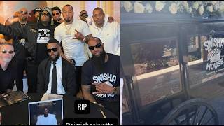 DJ Michael Watts Funeral Slim Thug, Mike Jones, Paul Wall, Chamillionaire All Pull Up