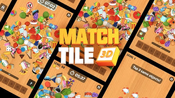 Match Tile 3D - Game Trailer