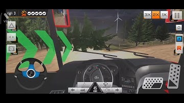 Modern Bus Drive Parking 3D l Off road level 3