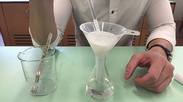 Experiment 18.4 - Preparing an insoluble salt by precipitation