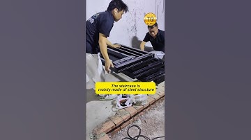 What do you think of this stacking staircase that can be installed in three hours?#stairs