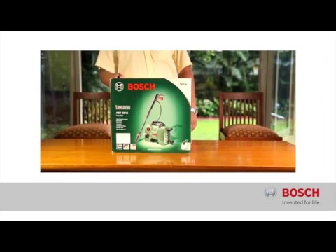 How To Use Bosch Aqt 33 11 Demo Video Youtube