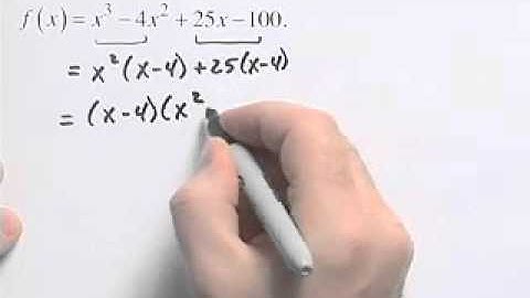 Ch3 #3 ChapterTestPrepVideos Sullivan Precalc RT Concepts 3e