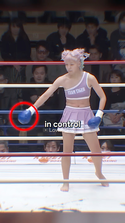 Why Mona Kimura “Points” After a Knockdown 🫵 #kickboxing #martialarts #karate