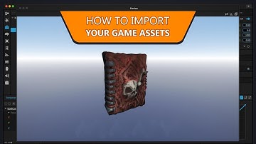 How to Import your Assets and set up Materials in MANU Video Game Maker