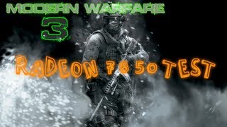 MW3 7850 Quality/FPS Test (Max Settings)