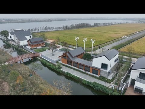 Clean, renewable energy powers low-carbon village in china's zhejiang
