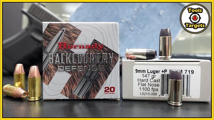 Out of The Hood & Into The Woods!...NEW 9MM Hornady Backcountry Defense VS Underwood Hard Cast!