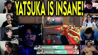 Valorant Streamers React To DFM yatsuka INSANE 4k Against SP In VCT screenshot 4