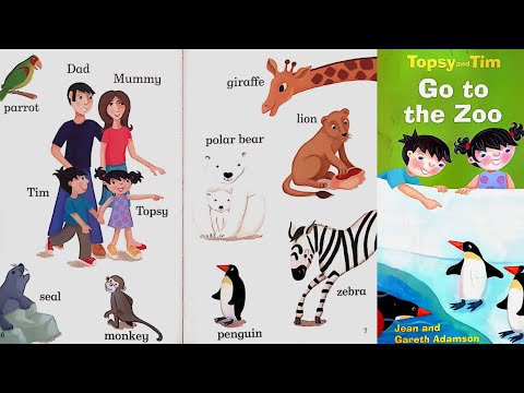 Topsy and Tim Go to the Zoo | English story for kids