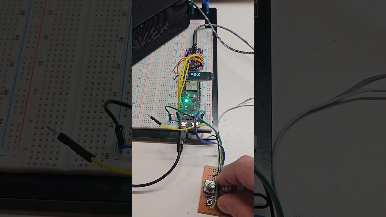 I2S tone generator on an ESP32-S3 #ESP32 #ESP32S3 #arduino #i2sdac