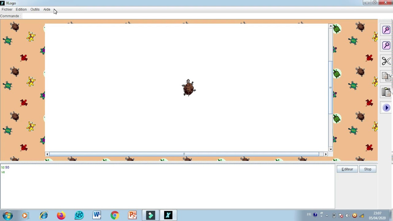 Xlgo Computer Program Interface L'interface graphique de XLOGO - YouTube