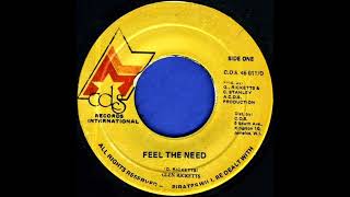 EXCLU ! Glen Ricketts - feel the need (cds records international) 198?