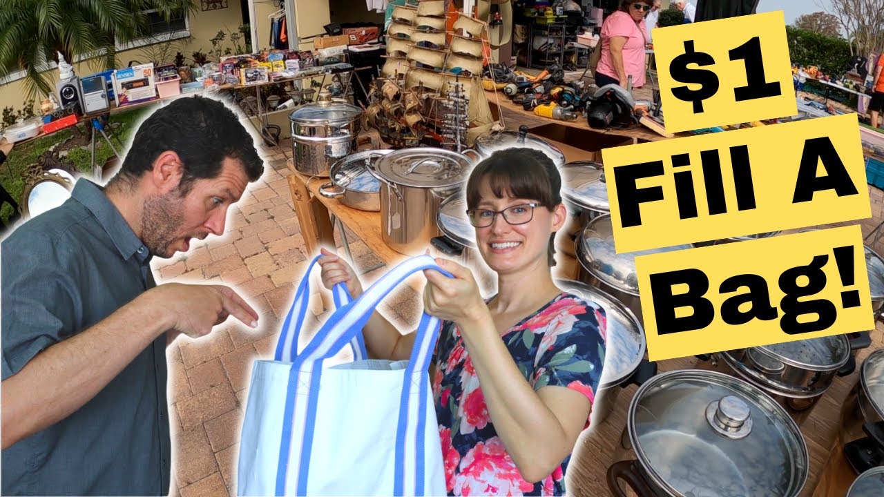 Garage Sale JACKPOT Found In The Most Unusual Way! - YouTube