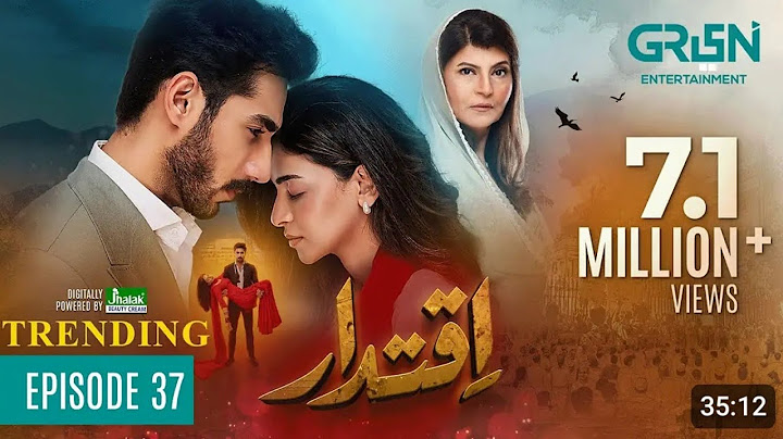 Iqtidar Episode 37 (Subtitles) 23rd January 2025 | Anmol Baloch - Ali Raza | Green TV EntertainmenT