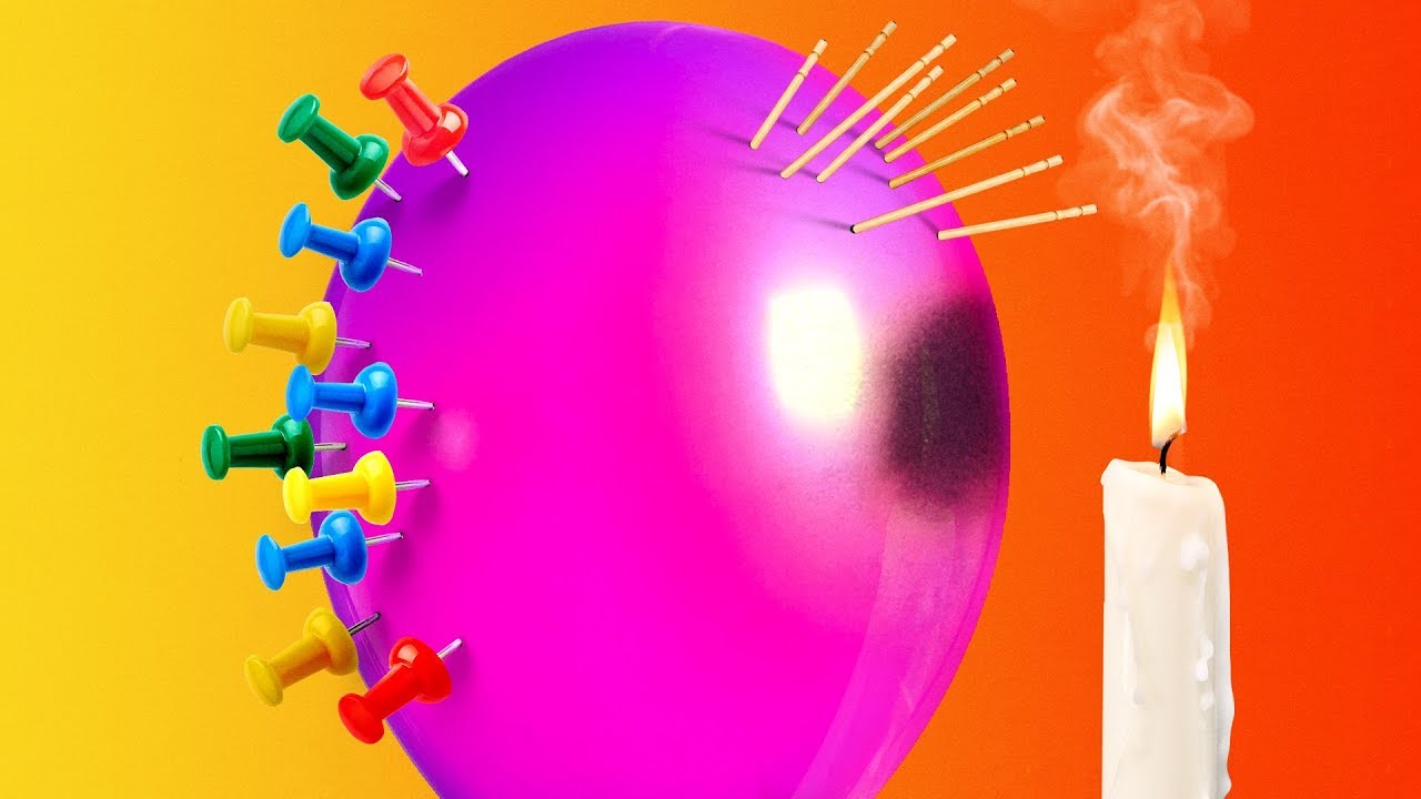 29 CLEVER TRICKS AND EXPERIMENTS WITH BALLOONS