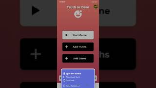 Online truth and dare game screenshot 3