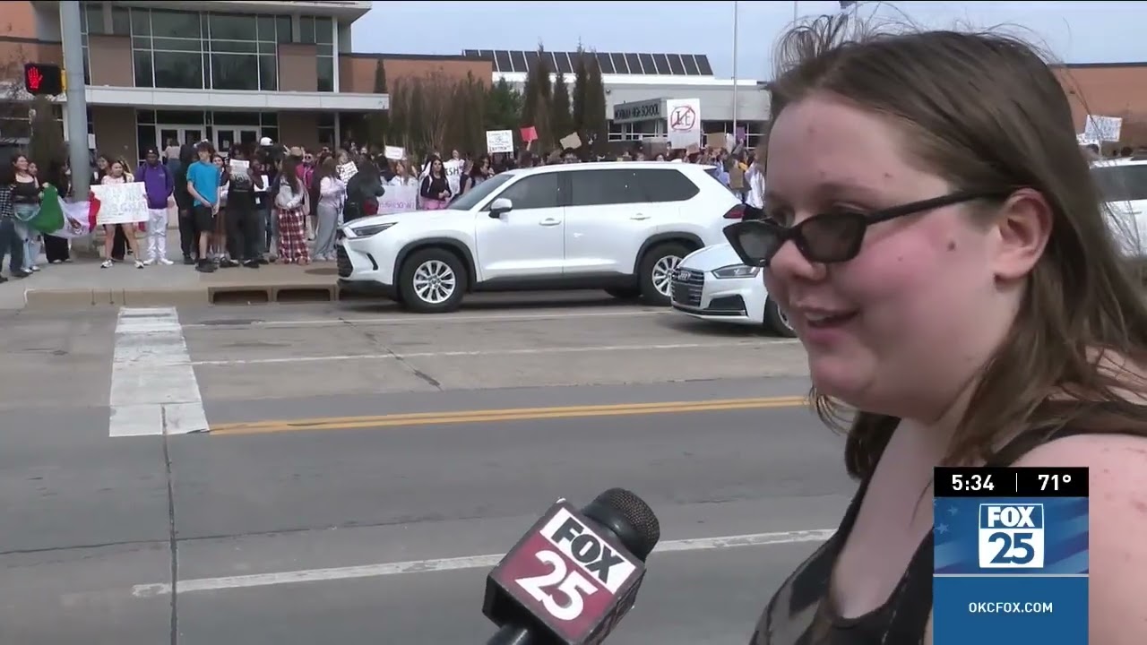 Norman High Walkout