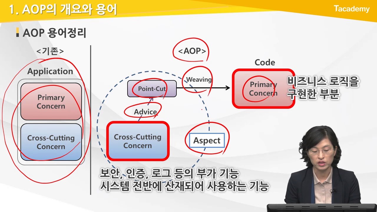 Spring Framework Basic 13강 AOP 개요 | T아카데미 - YouTube