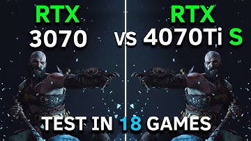 RTX 3070 8GB vs RTX 4070 Ti Super 16GB | Test In 18 Games at 1440p | 2024