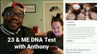 Kreativ Family: 23 & ME DNA Test Results (Anthony)