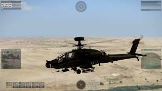 Take a tour of Fallujah on the AH64D ARMA3