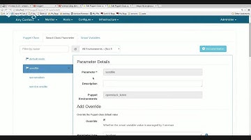 Foreman deep dive: parameter UI changes