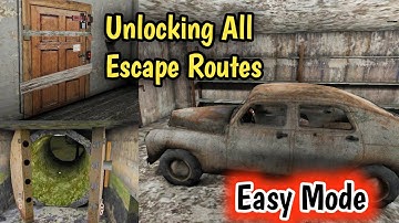 Granny 1.8 - Easy Mode, Unlocking All Escape Routes