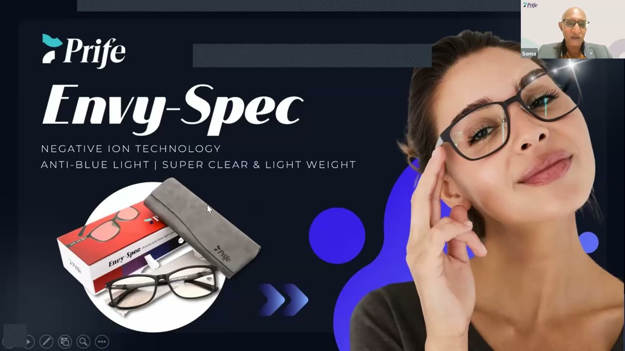 Treinamento Óculos Envy-specs e Pulseiras Vitality