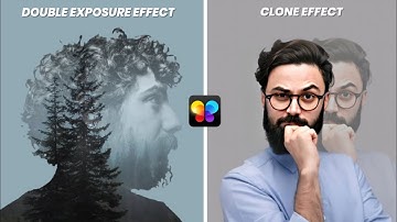 Double Exposure Effect And Clone Effect in a Mobile | Lumii Tutorial