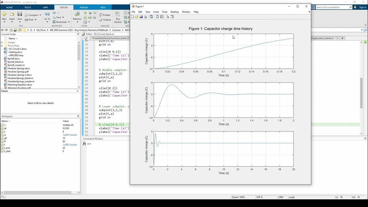 Subplots in MATLAB - YouTube