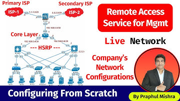 5. Configuring Secure Remote Access Service on All Devices in a Company