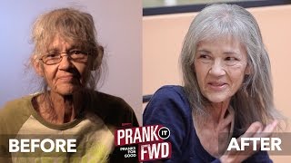 Homeless Day Spa Surprise! - Prank It FWD