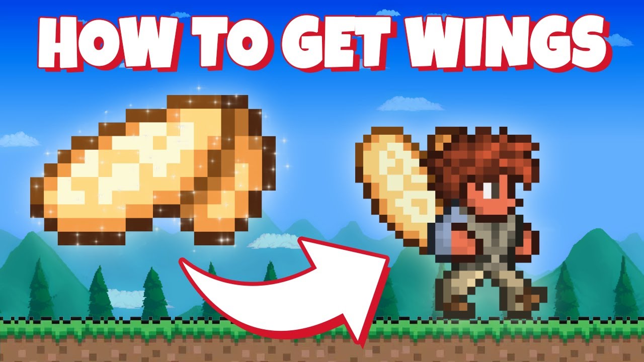 How to farm Wings in Terraria YouTube