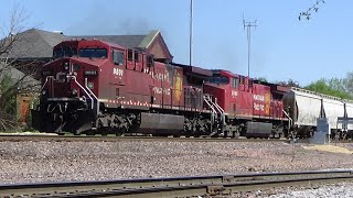 CPKC 253 at Clinton BN Clinton at Riverdale, IA April 30, 2024