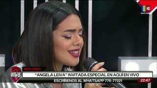 Ángela Leiva, En El Programa De La Noche