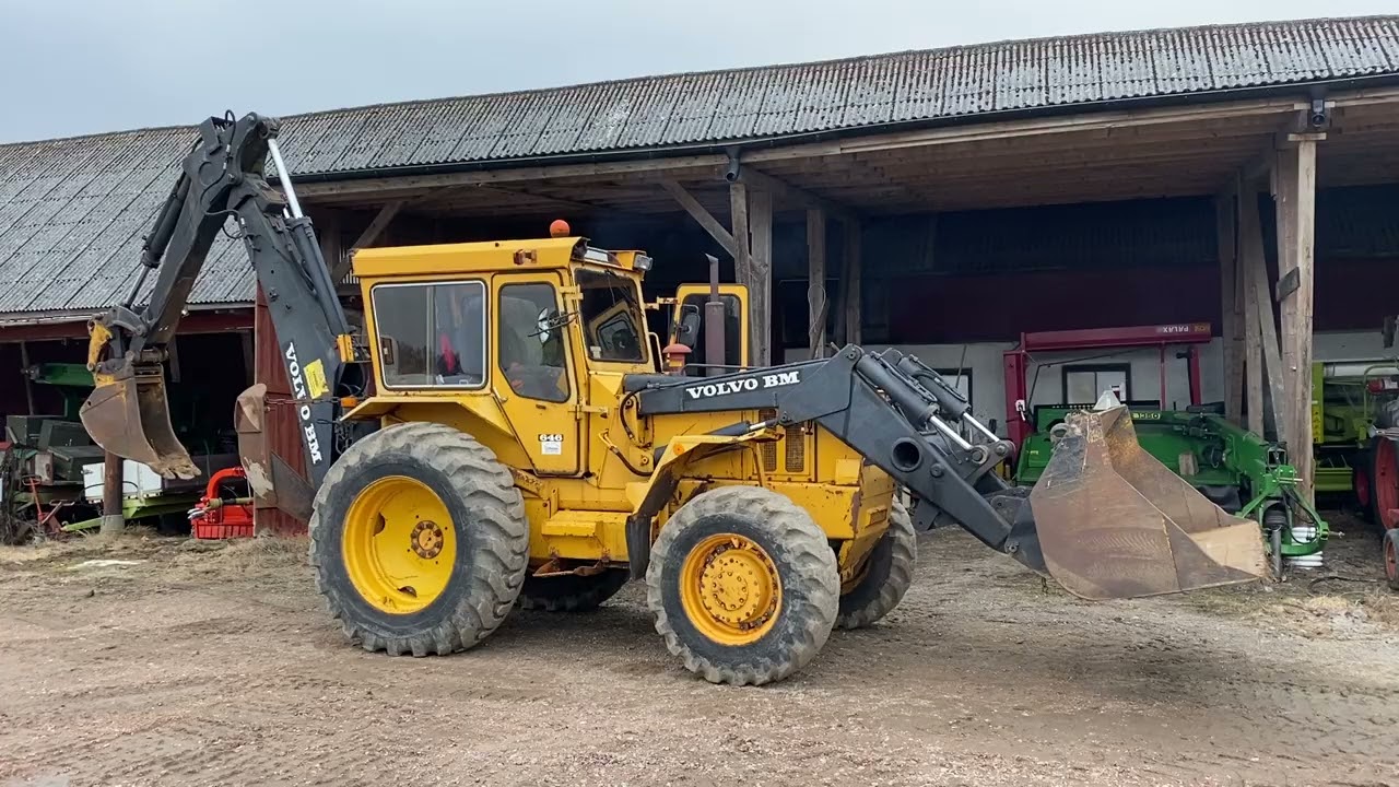 Traktorgrävare Volvo BM 646