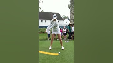 Beauty Golfer Rose Zhang Amazing Swing Motion & Slow Motion 2024