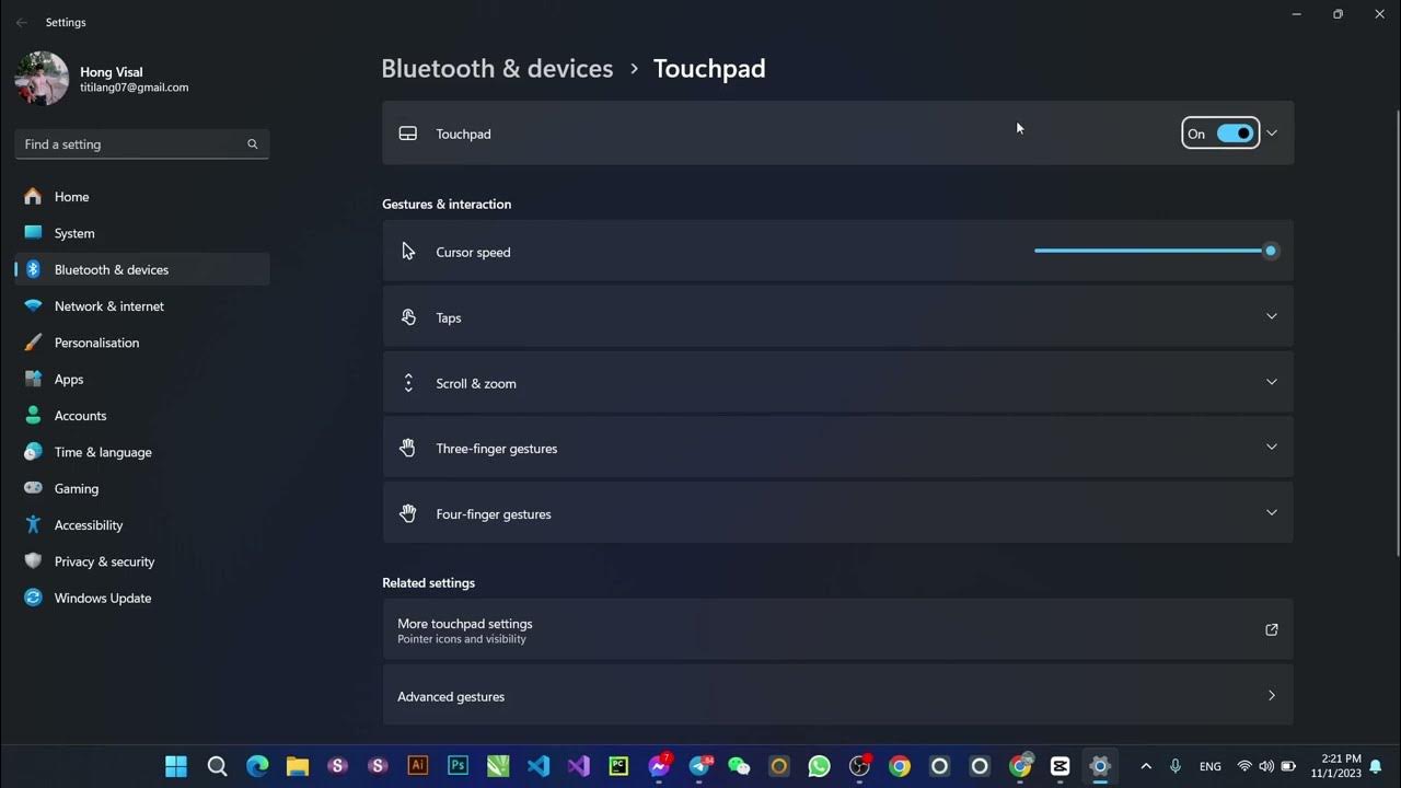 Disable touchpad when mouse plugin YouTube