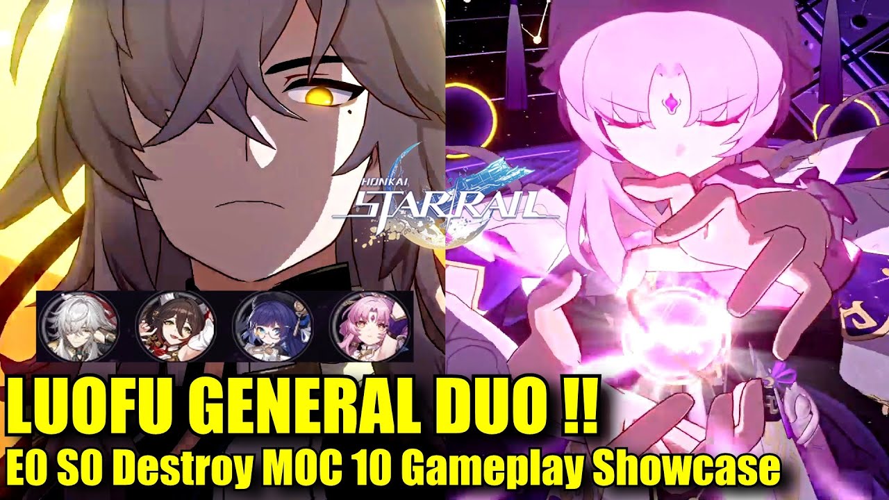 E0 S0 FU XUAN & JING YUAN LUOFU GENERAL DUO !! Destroy MOC 10 Gameplay ...