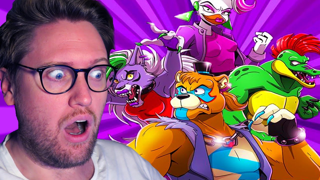 FNAF SECURITY BREACH (FURY'S RAGE) Is Full Of Easter Eggs And Secrets ...