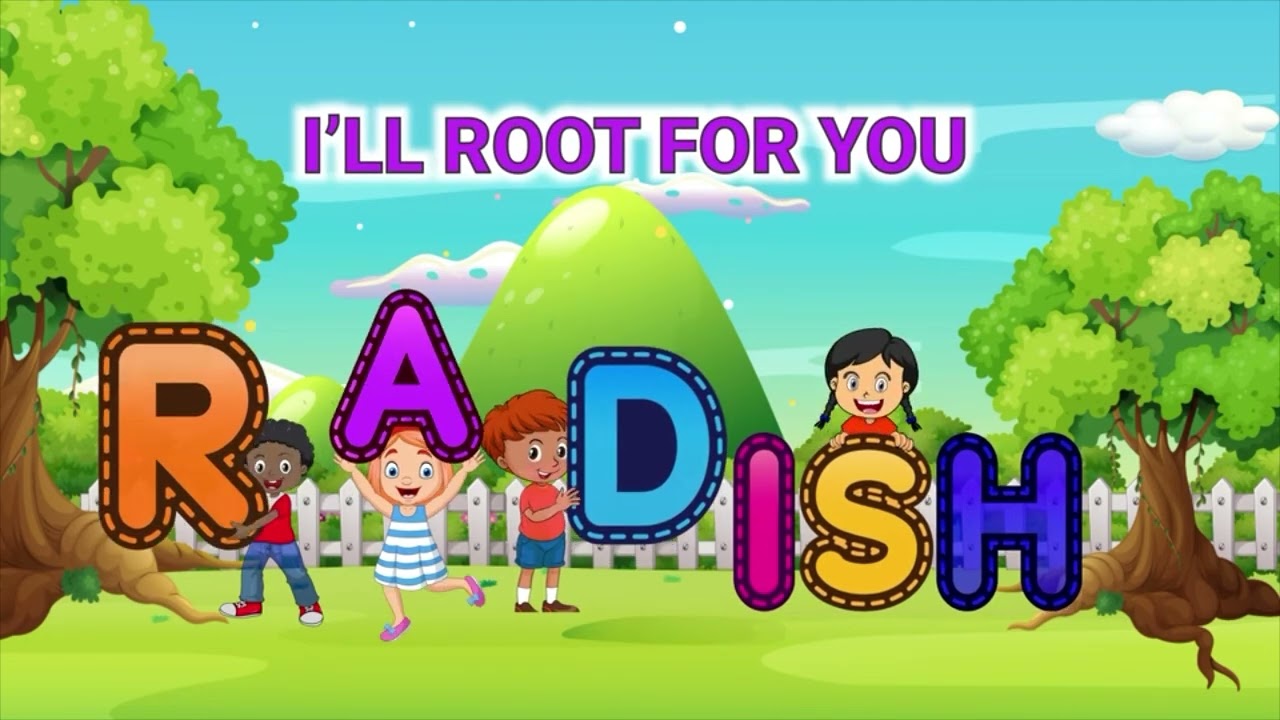 Preview of "The Radish Song — Root for the Radish"