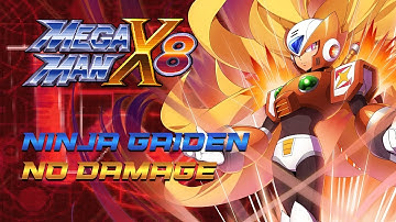 Megaman X8 Demake - Awakened Zero【Black Zero, Ninja Gaiden, No Damage】